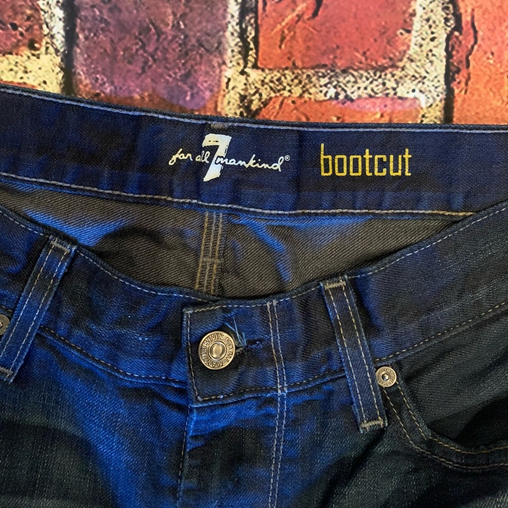 7 for all Mankind Bootcut jeans size 33
Excellent Pre-owned Condition - Picture 10 of 11